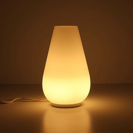 Luminária Cristal LED 3 Cores Dourada - Achei na Lojinha