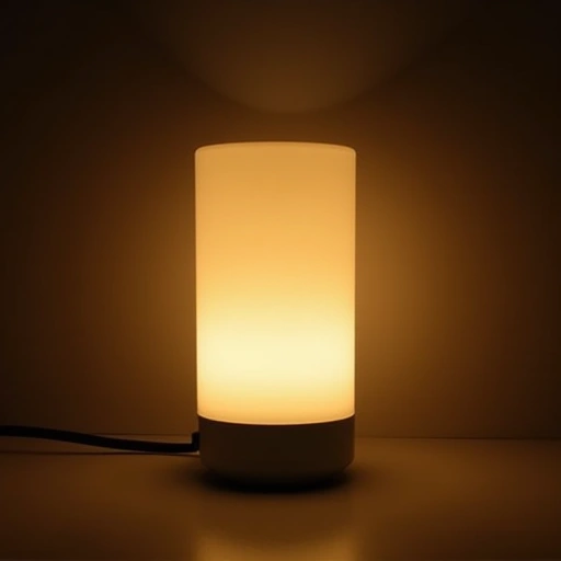 Luminária Cristal LED 3 Cores Dourada - Achei na Lojinha