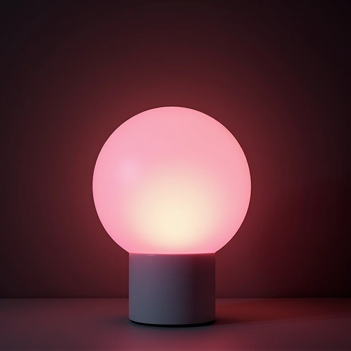 Luminária Cristal LED 3 Cores Dourada - Achei na Lojinha