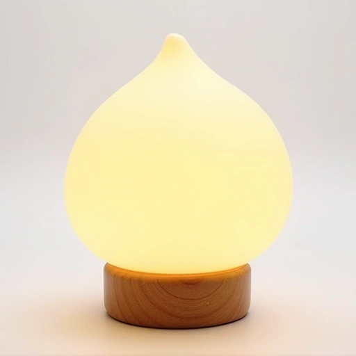 Luminária de Mesa Lua Cheia - Achei na Lojinha
