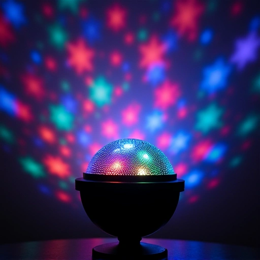 Luminária Projetor de Estrelas e Galáxia - Achei na Lojinha