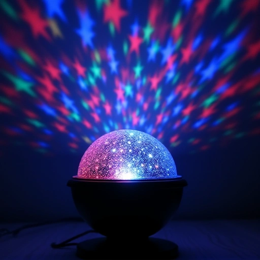 Luminária Projetor de Estrelas e Galáxia - Achei na Lojinha