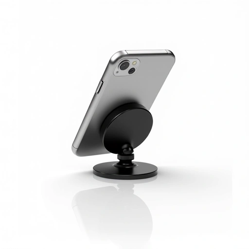 Suporte Magnético Giratório 360° para Celular - Achei na Lojinha