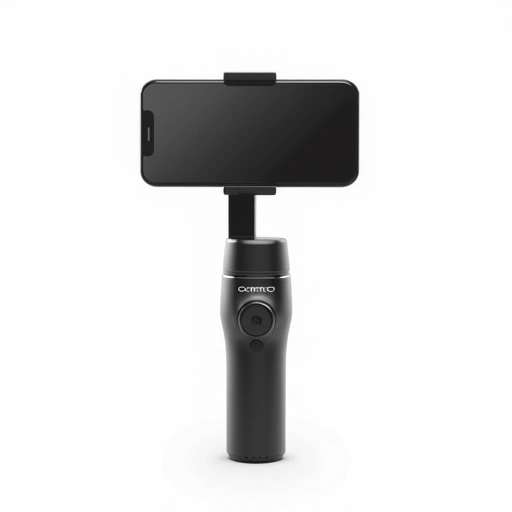 Suporte para Celular com Sensor Facial 360° Gimbal Q5 - Ele Te Acompanha Sozinho! - Achei na Lojinha