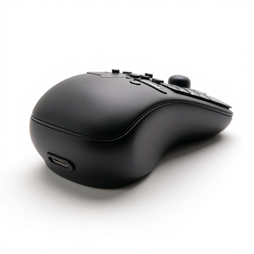 Teclado Bluetooth Dual Connect Recarregável com Suporte - Achei na Lojinha