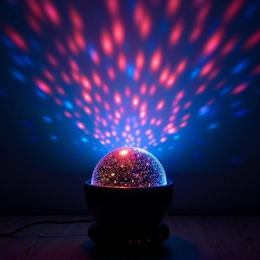 🌌 Transforme Qualquer Ambiente em um Céu Estrelado Mágico - Luminária Projetor LED Galaxias - Achei na Lojinha